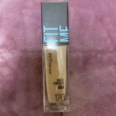新品　メイベリン フィットミー リキッドファンデーション R 120