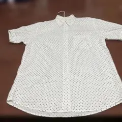 UNIQLO ドット柄 半袖シャツ XL
