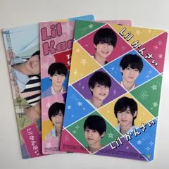 Lil かんさい セブンイレブン コラボ 下敷き