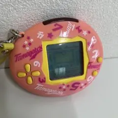 【動作確認】たまごっち　Tamagotchi ピンク キーチェーン付　2004年