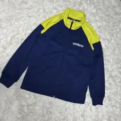 umbro キッズジャージ ネイビー/イエロー 140サイズ上着トップス運動