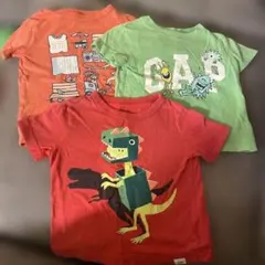 GAP 恐竜デザイン Tシャツセット　サイズ80センチ