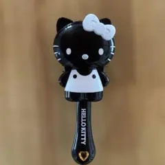 Hello Kitty ヘアブラシ ブラックのサムネイル
