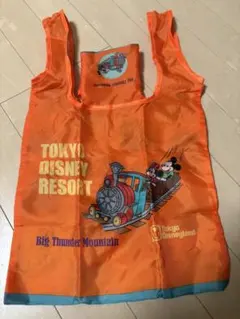 東京ディズニーリゾート エコバッグ オレンジ