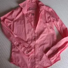 Frank & Eileen ピンク長袖シャツ XSのサムネイル