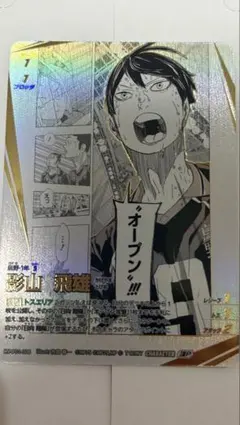 ハイキュー!! 影山 飛雄 プロモーションカード