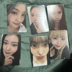 EVERLINE BUBBLEGUM タレントカード 6枚セット