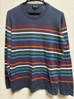 BEAMS HEART 長袖 ボーダー Tシャツ Lサイズ