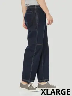 ◯XLARGE　エクストララージ　ベイカーデニムイージーパンツ　カジュアルパンツ