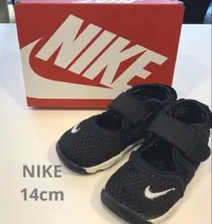 NIKE ナイキ LITTLE RIFT リトルリフト 14cm ブラック