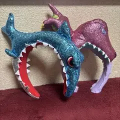 USJ カチューシャ ジョーズ ジュラ スパンコールカチューシャ