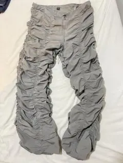 SHEIN グレー ラッフルデザイン パンツ US 26