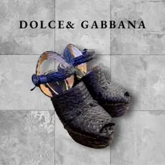 Dolce & Gabbana ブラックサンダルのサムネイル