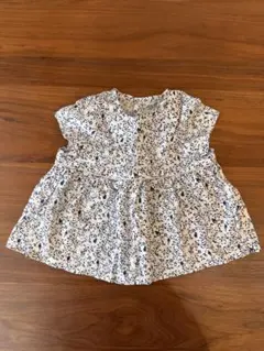 PETIT BATEAU プチバトー　小鳥柄　74センチ