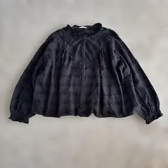 samansaMos2 サマンサモスモス　フリルブラウス　長袖シャツ　SM2