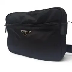 PRADA プラダ ブリーフケース ハンドバッグ ナイロン ブラック V147S