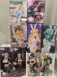 【最新プライズフィギュア】美少女フィギュア　まとめ売り 9点‼️