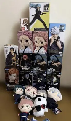 呪術廻戦 フィギュア ぬいぐるみ まとめ売り 19点セット