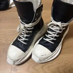 n*t様 激レア リックオウエンス アブストラクト レザー