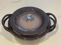 VERMICULAR 鋳物ホーロー鍋22cm 本体　パールブラウンのサムネイル