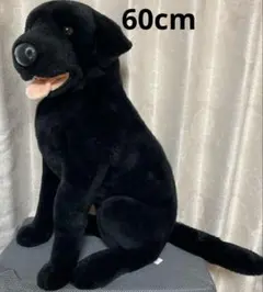 H&M様　黒い犬 ぬいぐるみ ラブラドールレトリバー　60cm