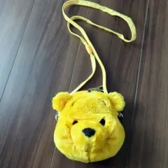 くまのプーさんの顔型 パスケース