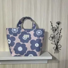 ハンドメイド トートバッグ 花柄