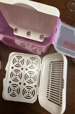 pigeon スチーム&薬液消毒ケース