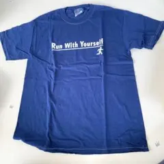 新品　青半袖Tシャツ M ランニング