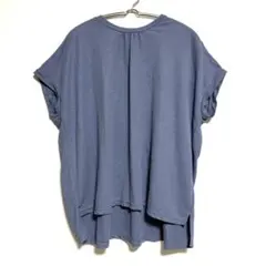 SHOO LA RUE シューラルー　半袖 カットソー　ブルー　L