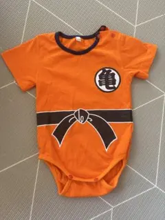 亀仙人　ロンパース 70cm オレンジ　ドラゴンボール