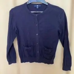 UNIQLO ネイビー カーディガン 130cm ユニクロ