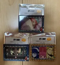 SPY×FAMILY 名場面缶バッジコレクション「OP・ED」 3種