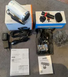 22年製　SONY Handycam HDR-CX680 ビデオカメラ　マイクのサムネイル