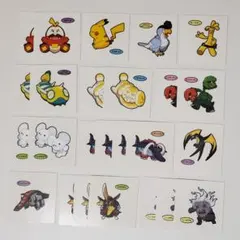 ポケモン　デコキャラシール　第208弾　まとめ売り
