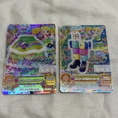 ユニコーンサジットコーデ2枚セット アイカツカード