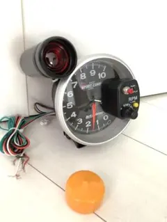 GLOTIME vintage モーション ネオンクロック ミッドセンチュリー