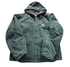 Carhartt green active parka 裏ボア