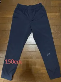 ネイビー 長ズボン ウエストゴム