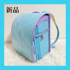 【水色】新品 ランドセル 女の子 自動ロック ワンタッチロック 大容量 軽量