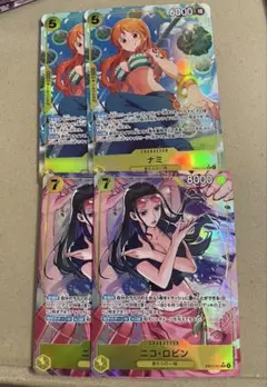 ナミ　ニコ・ロビン　パラレル　4枚　EB03