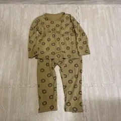 【110サイズ】ライオンプリント パジャマ