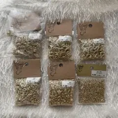新品未使用品貴和製作所ゴールド 丸カン まとめ売り ハンドメイドアクセサリー
