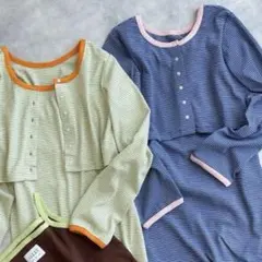 【新品・タグ付き】Alley by w closet カーデ+キャミワンピース