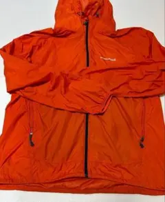 希少色◆L　モンベル◆ポケッタブル　ウインドブラスト　ジャケット◆オレンジ色