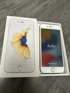 Apple iPhone 6s ゴールド 本体 箱付き