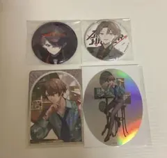 にじさんじ 加賀美ハヤト 缶バッジ ステッカー