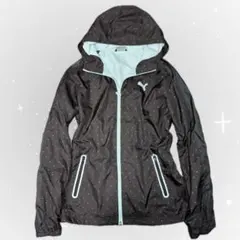 00s puma archive ナイロンジャケット ドット バレエコア y2k