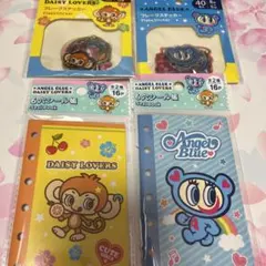 【匿名配送】セリア エンジェルブルー シール帳　ステッカー4点セットSeria