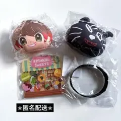 キヨ15周年くじ D賞 もちもちビーズキーホルダー E賞 キヨ猫アクキー